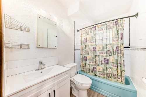 724 Millar Road Ne, Calgary, AB - Indoor Photo Showing Bathroom