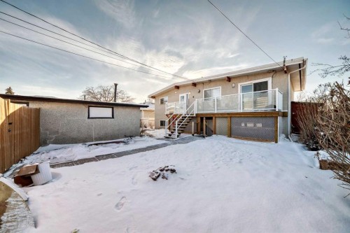 724 Millar Road Ne, Calgary, AB - Outdoor With Deck Patio Veranda