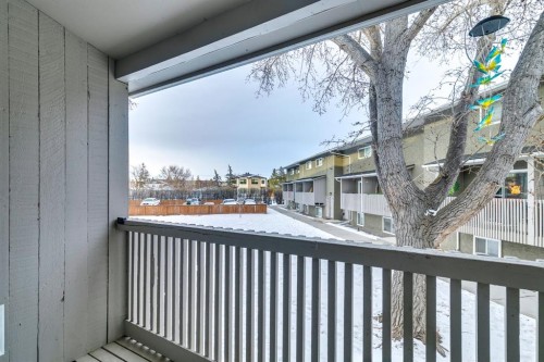 3-8112 36 Avenue Nw, Calgary, AB - Outdoor With Balcony With Exterior
