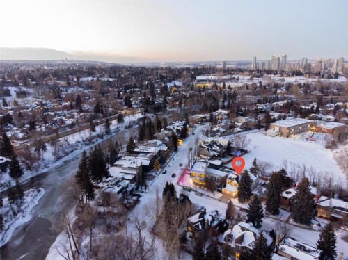 518 33 Avenue Sw, Calgary, AB - Outdoor With View
