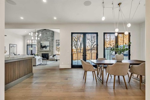 518 33 Avenue Sw, Calgary, AB - Indoor Photo Showing Dining Room