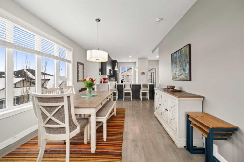 512 Drake Landing Wynd, Okotoks, AB - Indoor Photo Showing Dining Room