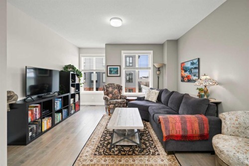 512 Drake Landing Wynd, Okotoks, AB - Indoor Photo Showing Living Room