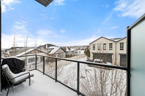 512 Drake Landing Wynd, Okotoks, AB - Outdoor With Balcony With Exterior