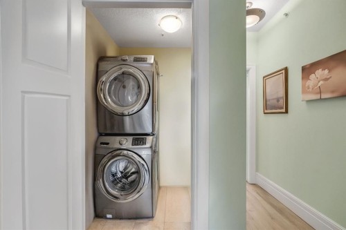 304-518 33 Street Nw, Calgary, AB - Indoor Photo Showing Laundry Room