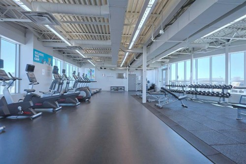 609-16 Varsity Estates Circle Nw, Calgary, AB - Indoor Photo Showing Gym Room