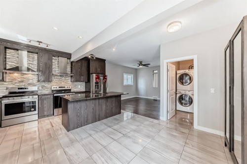 46 Panora Street Nw, Calgary, AB - Indoor Photo Showing Kitchen With Upgraded Kitchen