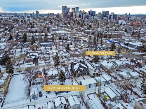422 14 Avenue Ne, Calgary, AB - Outdoor With View