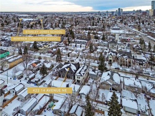 422 14 Avenue Ne, Calgary, AB - Outdoor With View