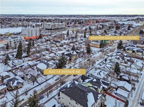 422 14 Avenue Ne, Calgary, AB - Outdoor With View