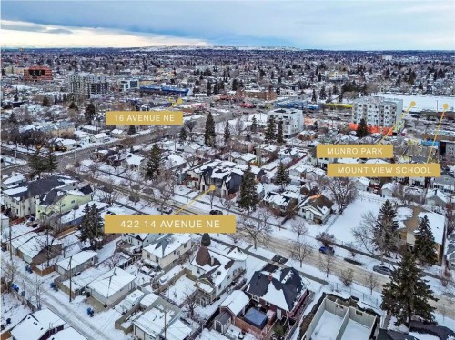 422 14 Avenue Ne, Calgary, AB - Outdoor With View