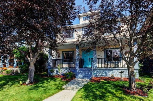 18380 Chaparral Street Se, Calgary, AB - Outdoor With Deck Patio Veranda