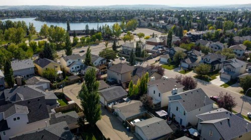 18380 Chaparral Street Se, Calgary, AB - Outdoor With Body Of Water With View
