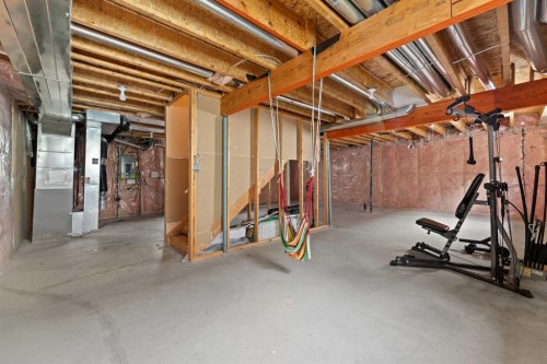 165 Canals Circle Sw, Airdrie, AB - Indoor Photo Showing Basement