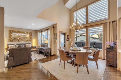 149 West Creek Boulevard, Chestermere, AB - Indoor Photo Showing Dining Room