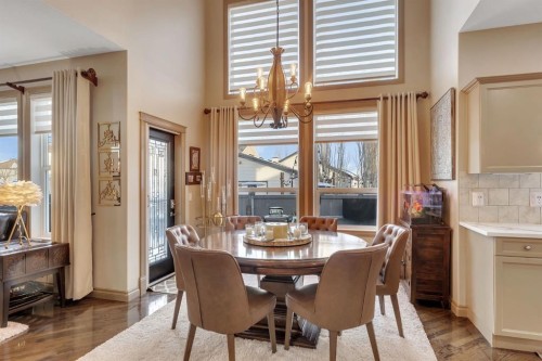 149 West Creek Boulevard, Chestermere, AB - Indoor Photo Showing Dining Room