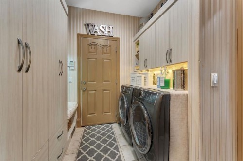 149 West Creek Boulevard, Chestermere, AB - Indoor Photo Showing Laundry Room