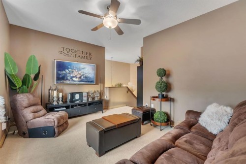 149 West Creek Boulevard, Chestermere, AB - Indoor Photo Showing Living Room