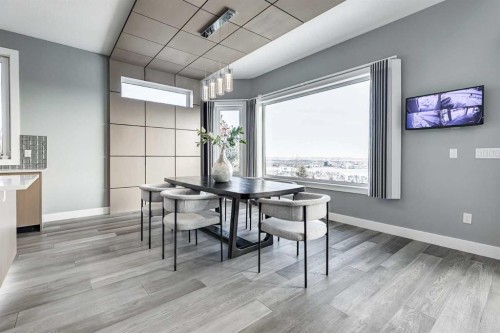 26 Patina Hill Sw, Calgary, AB - Indoor Photo Showing Dining Room
