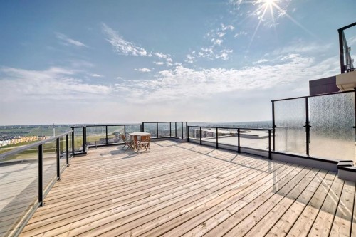 606-20 Kincora Glen Park Nw, Calgary, AB - Outdoor With Balcony With View