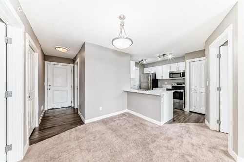 606-20 Kincora Glen Park Nw, Calgary, AB - Indoor Photo Showing Kitchen