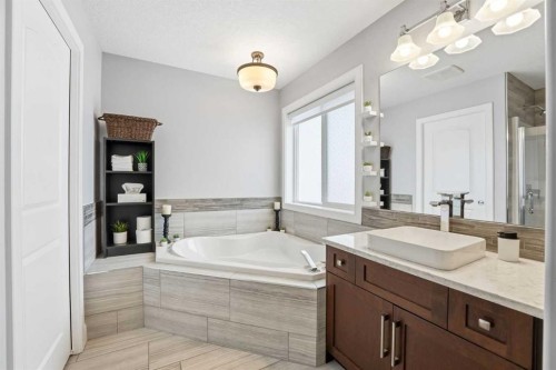 166 Fireside Bend, Cochrane, AB - Indoor Photo Showing Bathroom