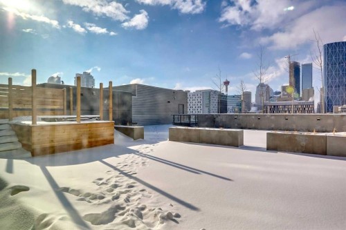 1107-615 6 Avenue Se, Calgary, AB - Outdoor With View