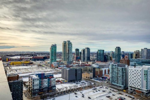 1107-615 6 Avenue Se, Calgary, AB - Outdoor With View