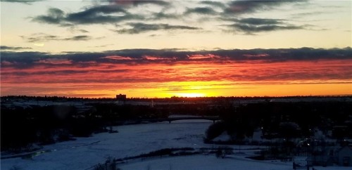 1107-615 6 Avenue Se, Calgary, AB - Outdoor With View