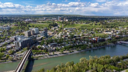 2208-930 6 Avenue Sw, Calgary, AB - Outdoor With Body Of Water With View