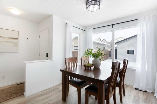 2348 Reunion Rise Nw, Airdrie, AB - Indoor Photo Showing Dining Room