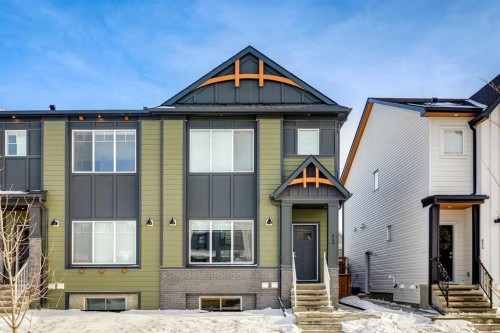 642 & 646 Rangeview Street Se, Calgary, AB - Outdoor With Facade