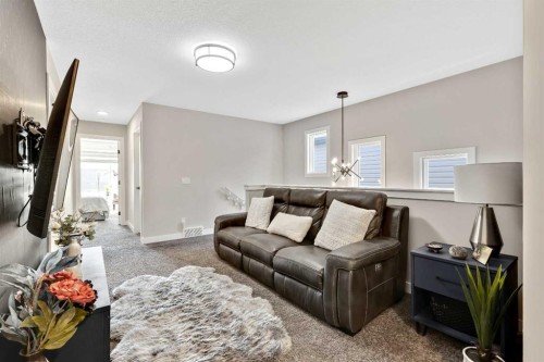 3675 Cornerstone Boulevard Ne, Calgary, AB - Indoor Photo Showing Living Room