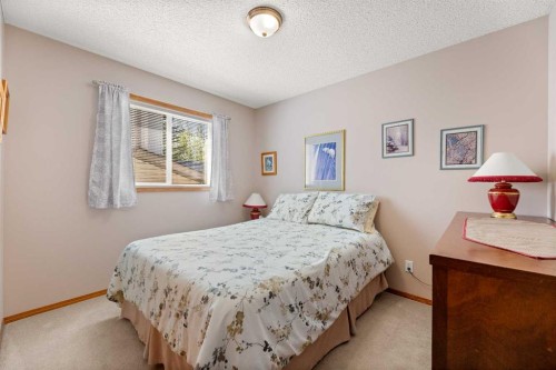 164 Stonegate Close Nw, Airdrie, AB - Indoor Photo Showing Bedroom