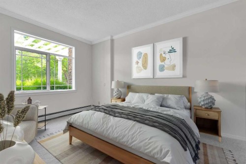 108-9449 19 Street Sw, Calgary, AB - Indoor Photo Showing Bedroom