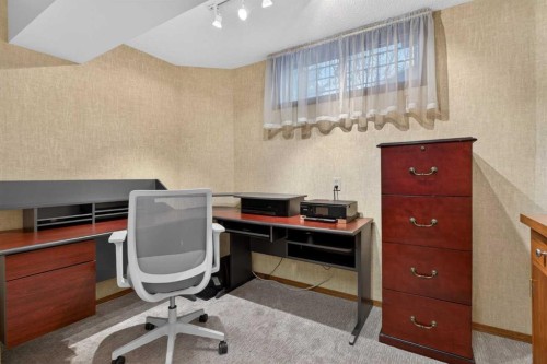 11 Sun Canyon Park Se, Calgary, AB - Indoor Photo Showing Office