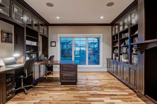 30 Cranridge Heights Se, Calgary, AB - Indoor Photo Showing Office