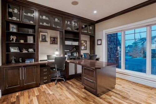 30 Cranridge Heights Se, Calgary, AB - Indoor Photo Showing Office