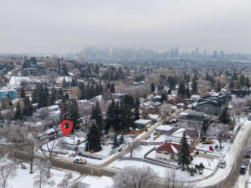 1347 Hamilton Street Nw, Calgary, AB - Outdoor With View