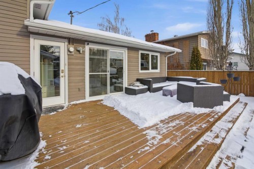 127 Queen Tamara Road Se, Calgary, AB - Outdoor With Deck Patio Veranda With Exterior