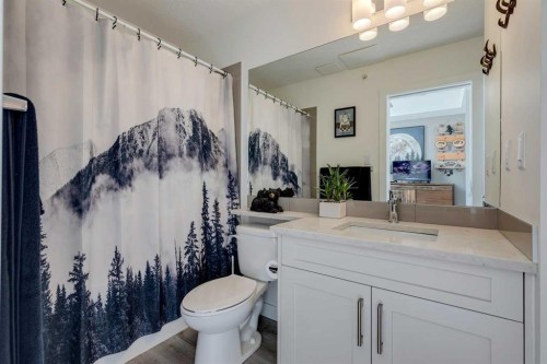 420-30 Walgrove Walk Se, Calgary, AB - Indoor Photo Showing Bathroom