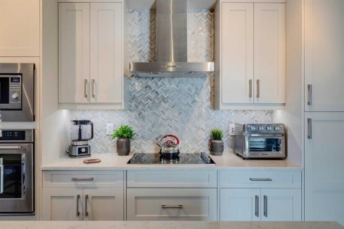 420-30 Walgrove Walk Se, Calgary, AB - Indoor Photo Showing Kitchen With Upgraded Kitchen