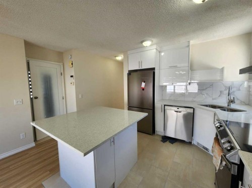 86 Harvest Rose Circle Ne, Calgary, AB - Indoor Photo Showing Kitchen With Double Sink