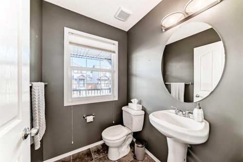 1809 Baywater Gardens Sw, Airdrie, AB - Indoor Photo Showing Bathroom