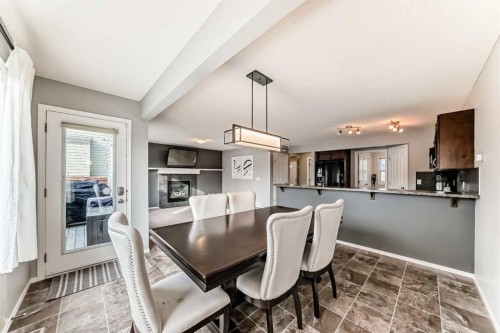 1809 Baywater Gardens Sw, Airdrie, AB - Indoor Photo Showing Dining Room