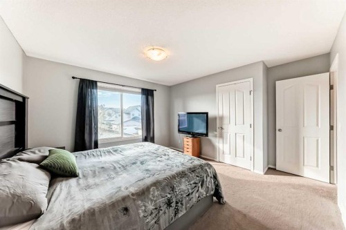 1809 Baywater Gardens Sw, Airdrie, AB - Indoor Photo Showing Bedroom