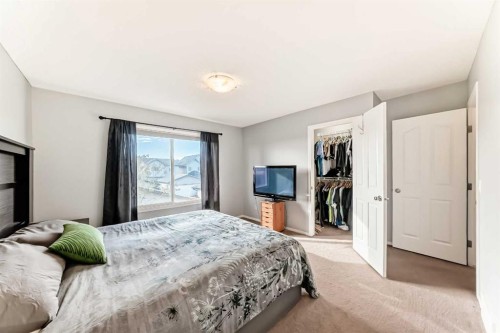 1809 Baywater Gardens Sw, Airdrie, AB - Indoor Photo Showing Bedroom
