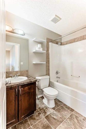 1809 Baywater Gardens Sw, Airdrie, AB - Indoor Photo Showing Bathroom