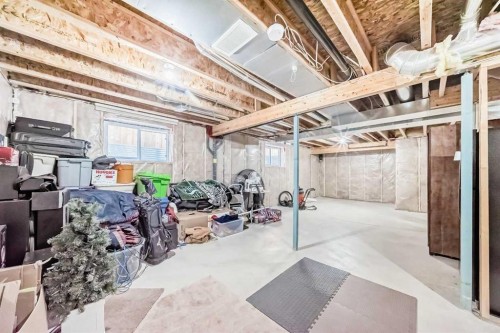 1809 Baywater Gardens Sw, Airdrie, AB - Indoor Photo Showing Basement