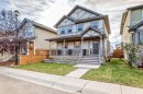 1809 Baywater Gardens Sw, Airdrie, AB  - Outdoor With Deck Patio Veranda With Facade 